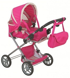 Buggy Boom Детская коляска для куклы с регулируемой ручкой (Buggy Boom, 8456)