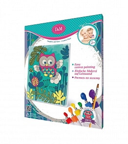 Роспись по холсту «Совенок» (Docha&Mama, 57394)