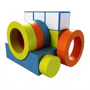 Мягкий игровой комплекс – Трактор (Romana, ДМФ-МК-21.79.01)