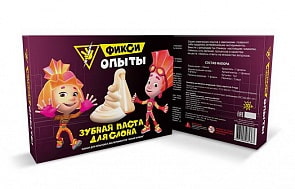 Набор для экспериментов из серии Фикси-опыты - Зубная паста для слона (Висма, 864пл)