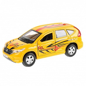 Машина металлическая Honda Cr-V Спорт, 12 см, открываются двери, инерционная (Технопарк, CR-V-S)