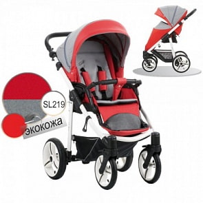 Детская прогулочная коляска Nico, шасси белая/BIA, цвет - SL219 (Bebetto, WB142_SL219)