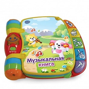 Интерактивная игрушка - Музыкальная книга (Vtech, 80-166726)