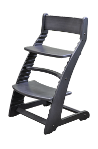 Растущий стул Praktikk, цвет – Графитовый (Woodlines, PRK05)