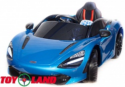 ToyLand Электромобиль Mclaren DKM720S синего цвета - миниатюра