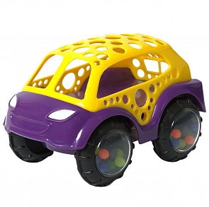 Машинка-неразбивайка желто-фиолетовая (ЯиГрушка, 12020ЯиГ)