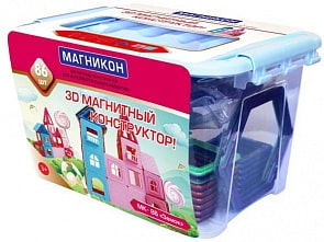 Конструктор Магникон, 86 элементов (Магникон, МК-86)