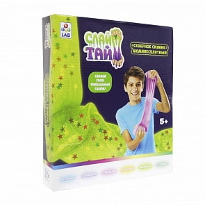 Набор Слайм тайм - Сделай слайм. Северное сияние (1toy, Т12031)