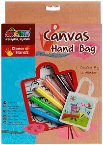 Набор для раскрашивания сумки из холста - Птичка (Avenir, AL2004)
