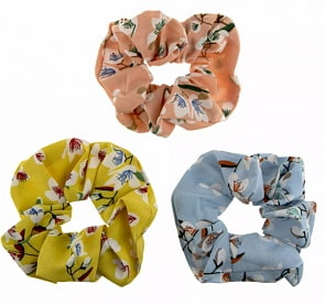 Набор шифоновых резинок Lukky Fashion, 3 резинки (Lukky, Т19596)