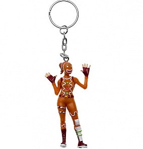 Фигурка-брелок Fortnite, 7 см - Пряничный стрелок (P.M.I. Trading Ltd., FOR8004-14)