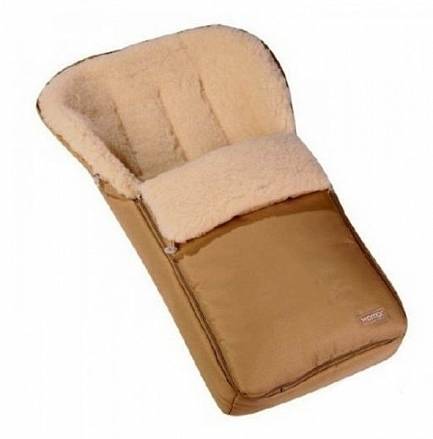 Спальный мешок в коляску №06 - Aurora, коричневый 