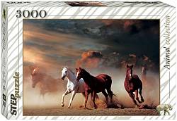 Пазл Лошади, 3000 элементов (Step Puzzle, 85001) - миниатюра