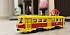 Трамвай металлический инерционный 16,5 см, открываются двери  - миниатюра №8
