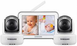 Видеоняня с двумя камерами Samsung SEW-3043WPX2 - миниатюра