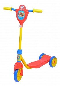 Трехколесный самокат – Щенячий патруль, колеса 6"/5", ветрячок (1toy, Т10050)