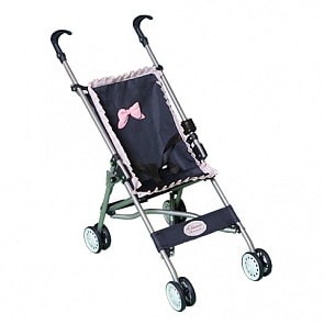 DeCuevas Коляска-трость для куклы, металлическая, с ремнями безопасности (DeCuevas, 90000_de)