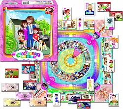 Игра настольная - Счастливая семья (Радуга, С-902) - миниатюра