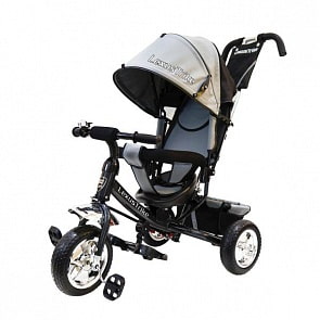 Велосипед 3-х колесный с ручкой управления - Lexus Trike, серый, колеса EVA (Lexus Trike, 950-108-GREYsim) Велосипед 3-х колесный с ручкой управления - Lexus Trike, серый, колеса EVA (Lexus Trike, 950-108-GREYsim)