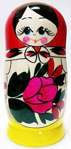 Матрешка 5 в 1 средняя Семеновская (Матрешка, М051410)
