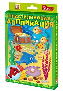 Пластилиновая аппликация Дельфин (Луч, 25С1554-08)
