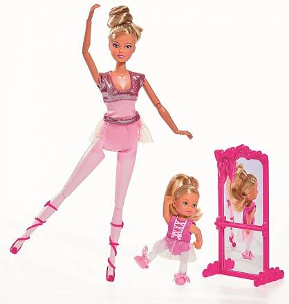Кукла Штеффи и кукла Еви из серии Школа балета 