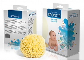 Натуральная губка – большая. В коробке (Brevi, 90100)
