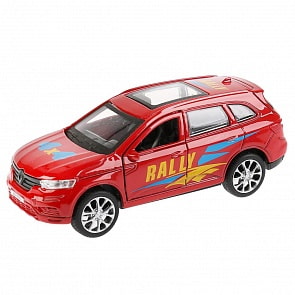 Машинка металлическая инерционная – Renault Koleos Спорт, 12 см., открываются двери и багажник (Технопарк, KOLEOS-S)
