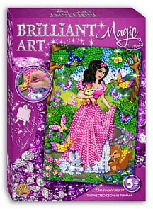 Мозаика со стразами Magic Crystal - Белоснежка (Лапландия, 64559б)