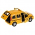 Машина инерционная металлическая - Renault Kangoo, такси, 12 см, открываются двери  - миниатюра №3