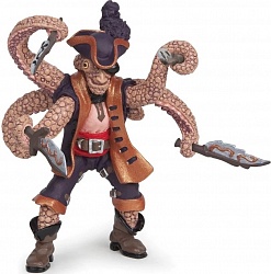 Фигурка пирата мутанта осьминога (Papo, 39464) - миниатюра