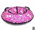 Санки надувные - Тюбинг RT - Собачки на розовом, диаметр 87 см  - миниатюра №5
