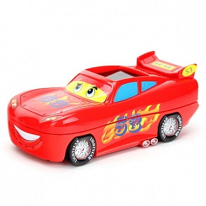 Обучающая машинка «Тачки» с азбукой (Умка, QC1157Rsim)