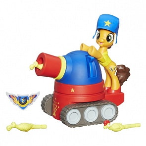 Фигурка Чиз Сэндвич на праздничном танке из серии Хранители Гармонии My Little Pony (Hasbro, B6010EU4)