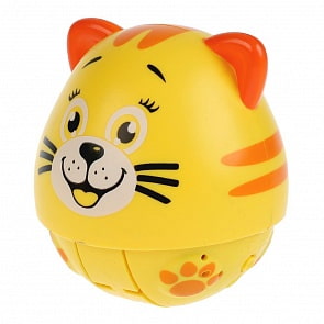 Хохотушка-покатушка Котенок, русифицированный, потешки и звуки (Умка, ZY516824-R2)