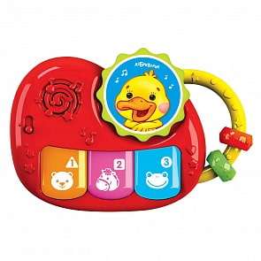 Пианино Чудесенка - Утенок из серии Люленьки (Азбукварик, 28387-6)