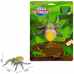 Юный натуралист. Животные - Паук, термопластичная резина (ABtoys,  PT-01155)