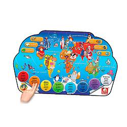 Электронная игра - Кругосветное путешествие (S+S Toys, 1134175) - миниатюра