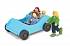 Игровой набор - Машина и кукольная семья  - миниатюра №1
