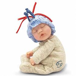 Кукла-младенец из серии Знаки зодиака – Рак, 23 см. (Unimax, 579517_md) - миниатюра