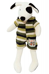 Мягкая игрушка – Пес Юлиус, 30 см (Moulin Roty, 632055) - миниатюра