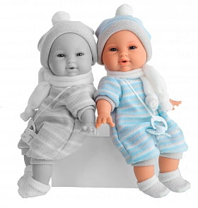 Кукла Antonio Juan Нано в голубом костюмчике 30 см (Antonio Juans Munecas, 1373b)