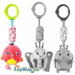 Развивающая игрушка "Звонкий дружок", Птенчик (Bright Starts, 8674-2st) 