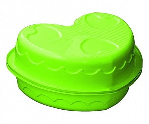 Детская пластиковая песочница мини-бассейн Сердечко двойное Marian Plast 435 (Marian Plast, F0000002931)