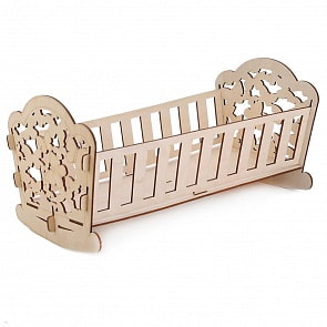 Кроватка для кукол - Fly of Butterfly в подарочной упаковке (Лидер, 11692)