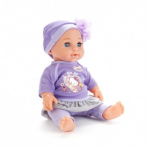 Пупс из серии Hello Kitty, 3 функции, пьет и писает, с набором доктора, 30 см., 2 вида (Карапуз, Y30DP-HDS-DTR-RU-HK)