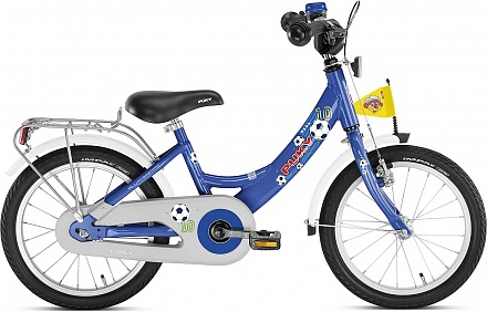Двухколесный велосипед Puky ZL 16-1 Alu, Blue Football Синий 