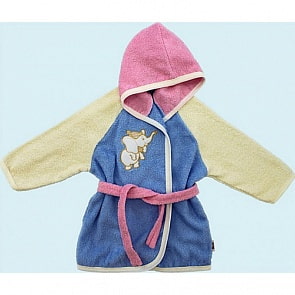 Халатик махровый Золотой Гусь - Циркус, голубой (Золотой гусь, ЗГ-7252)