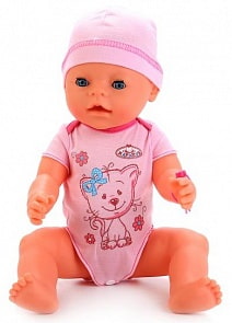 Интерактивный пупс - Карапуз 40 см, пьет, писает и плачет настоящими слезами (Карапуз, BL009C-RU (6sim) Интерактивный пупс - Карапуз 40 см, пьет, писает и плачет настоящими слезами (Карапуз, BL009C-RU (6sim)