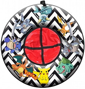 Санки надувные Тюбинг POKEMON Raichu, диаметр 105см. (RT, 6031RT)
